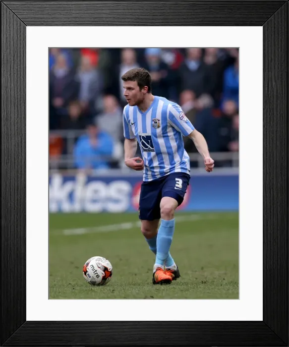 Framed Print : Chris Stokes in Action: Coventry City vs. Blackpool at Bloomfield Road (Sky Bet League One) Framed Print : Chris Stokes in Action: Coventry City vs. Blackpool at Bloomfield Road (Sky Bet League One)