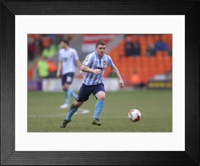 Framed Print : Coventry Citys John Fleck Framed Print : Coventry Citys John Fleck