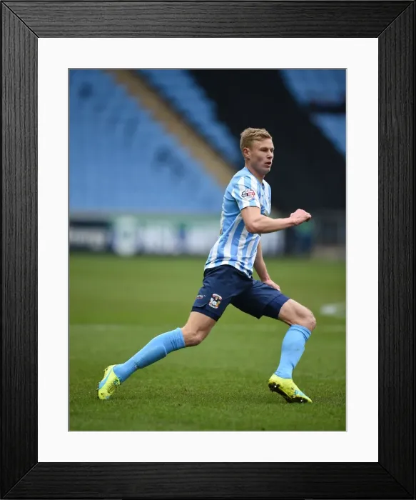 Framed Print : Andy Rose in Action: Coventry City vs Swindon Town (Sky Bet League One) at Ricoh Arena Framed Print : Andy Rose in Action: Coventry City vs Swindon Town (Sky Bet League One) at Ricoh Arena