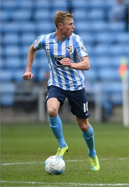 Andy Rose in Action: Coventry City vs Swindon Town, Sky Bet League One at Ricoh Arena