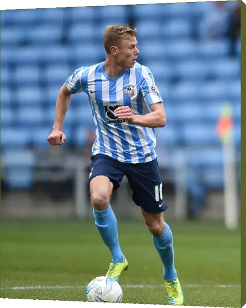 Andy Rose in Action: Coventry City vs Swindon Town, Sky Bet League One at Ricoh Arena