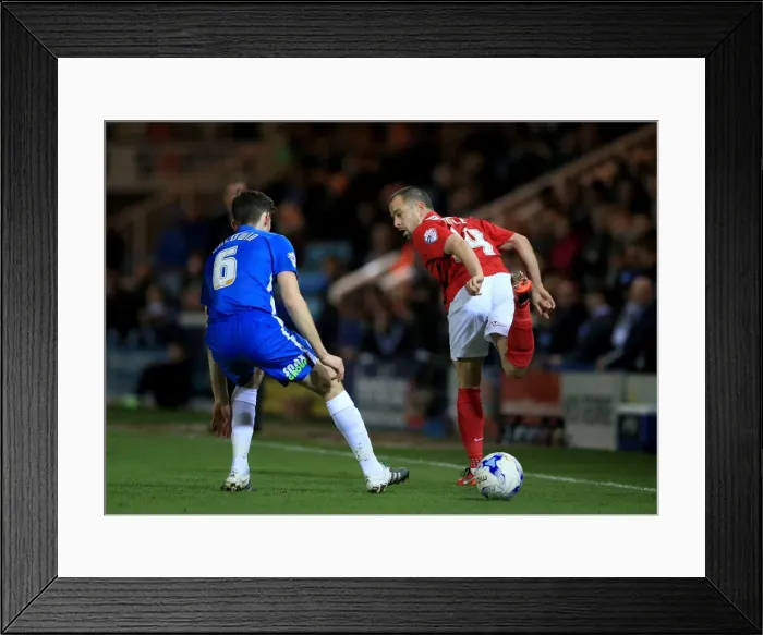 Framed Print : Peterborough United vs Coventry City: Joe Cole Backheels at ABAX Stadium Framed Print : Peterborough United vs Coventry City: Joe Cole Backheels at ABAX Stadium