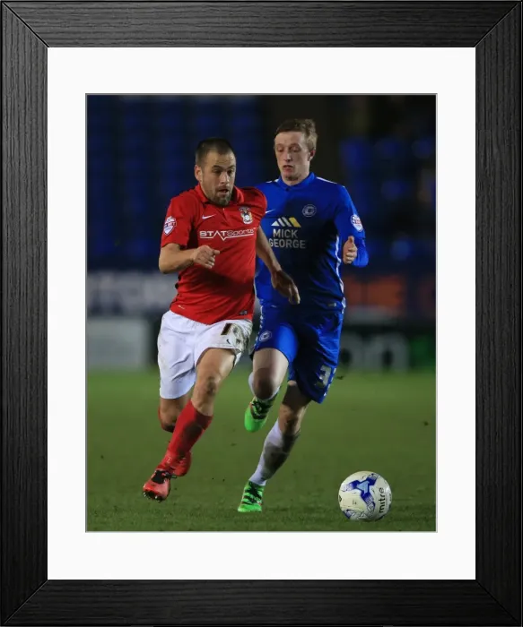 Framed Print : Joe Cole in Action: Coventry City vs. Peterborough United, Sky Bet League One (2015-16) Framed Print : Joe Cole in Action: Coventry City vs. Peterborough United, Sky Bet League One (2015-16)