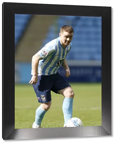John Fleck in Action: Coventry City vs Millwall - Sky Bet League One at Ricoh Arena