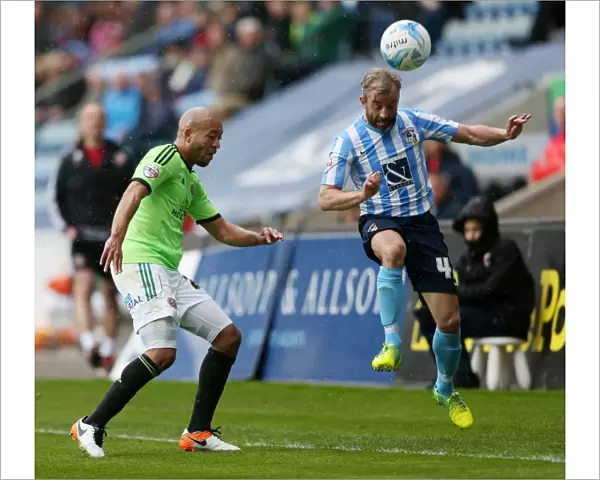 Intense Rivalry: Hunt vs. Baptiste in Coventry City vs. Sheffield United, Sky Bet League One