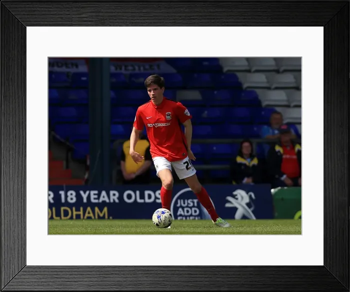Framed Print : Cian Harries Makes Debut: Oldham Athletic vs Coventry City, Sky Bet League One, SportsdirectPark Framed Print : Cian Harries Makes Debut: Oldham Athletic vs Coventry City, Sky Bet League One, SportsdirectPark