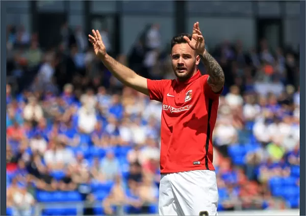 Coventry City's Adam Armstrong Scores Second Goal in Sky Bet League One Match vs Oldham Athletic at Sportsdirect Arena