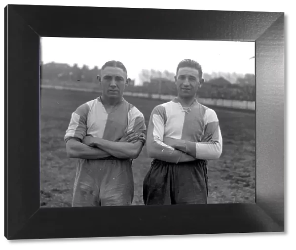 Leslie Jones (l) and William Billy Lake (r), Coventry City