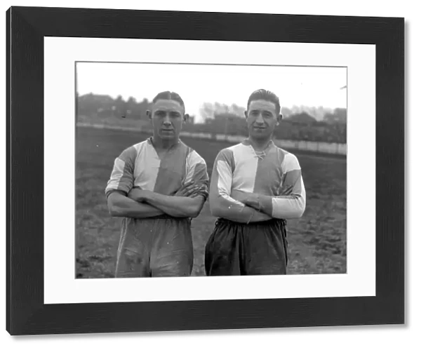 Leslie Jones (l) and William Billy Lake (r), Coventry City