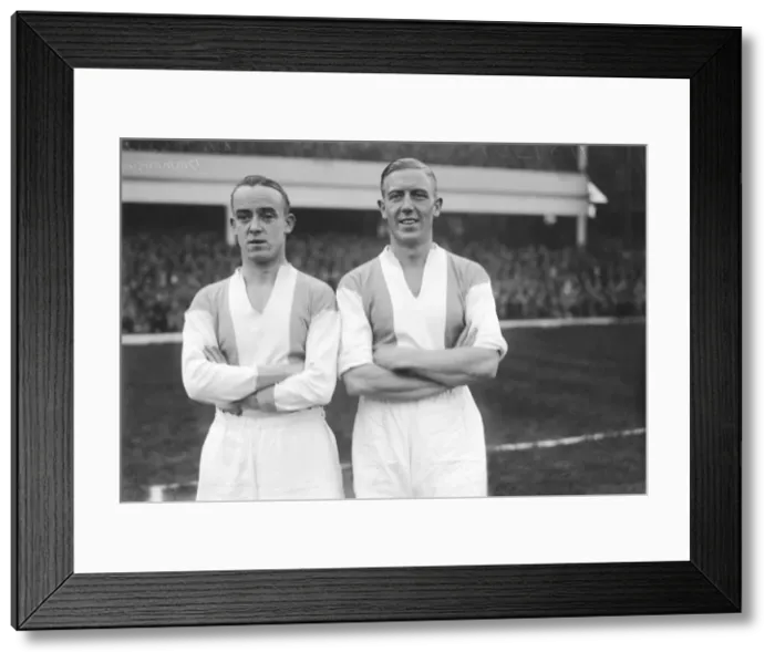 Framed Print : (L-R) Jackie Brown and Jack Astley, Coventry City Framed Print : (L-R) Jackie Brown and Jack Astley, Coventry City