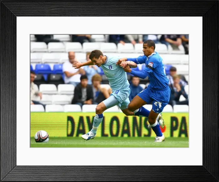 Framed Print : npower Football League Championship - Birmingham City v Coventry City - St Andrew s