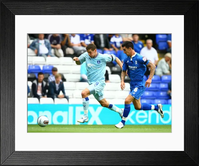 Framed Print : Intense Moment: A Face-Off Between Lukas Jutkiewicz and Liam Ridgewell in the Football League Championship Framed Print : Intense Moment: A Face-Off Between Lukas Jutkiewicz and Liam Ridgewell in the Football League Championship