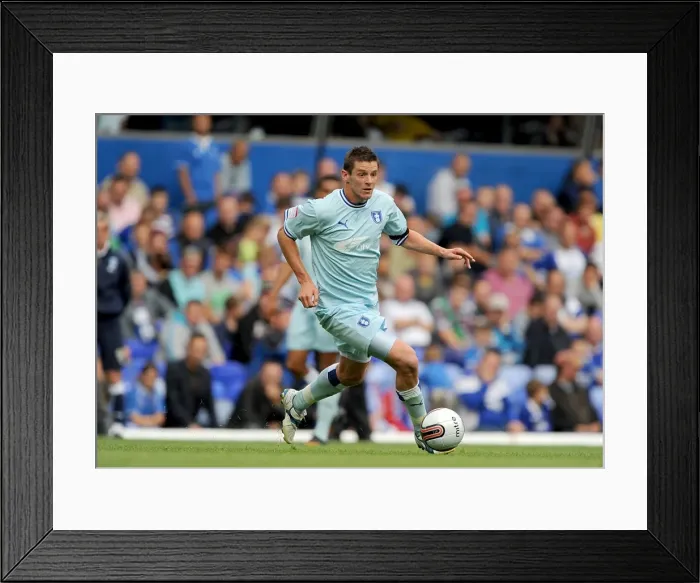 Framed Print : Lukas Jutkiewicz of Coventry City Faces Off Against Birmingham City in the 2011-12 Npower Football League Championship Match at St. Andrews Framed Print : Lukas Jutkiewicz of Coventry City Faces Off Against Birmingham City in the 2011-12 Npower Football League Championship Match at St. Andrews