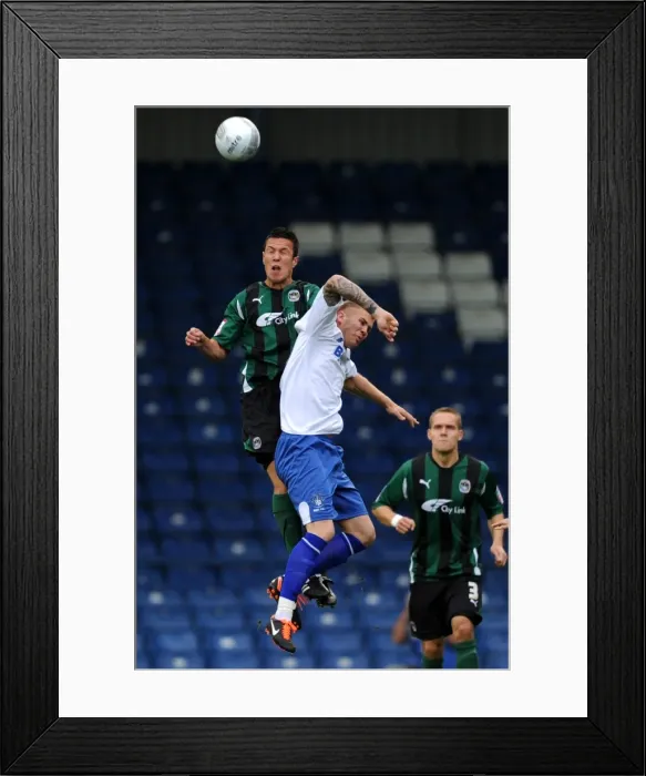 Framed Print : Carling Cup - First Round - Bury v Coventry City - Gigg Lane Framed Print : Carling Cup - First Round - Bury v Coventry City - Gigg Lane