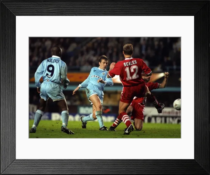 Framed Print : Coventry City vs Liverpool: Leigh Jenkinson's Shootout at Highfield Road (1990s, FA Carling Premiership)