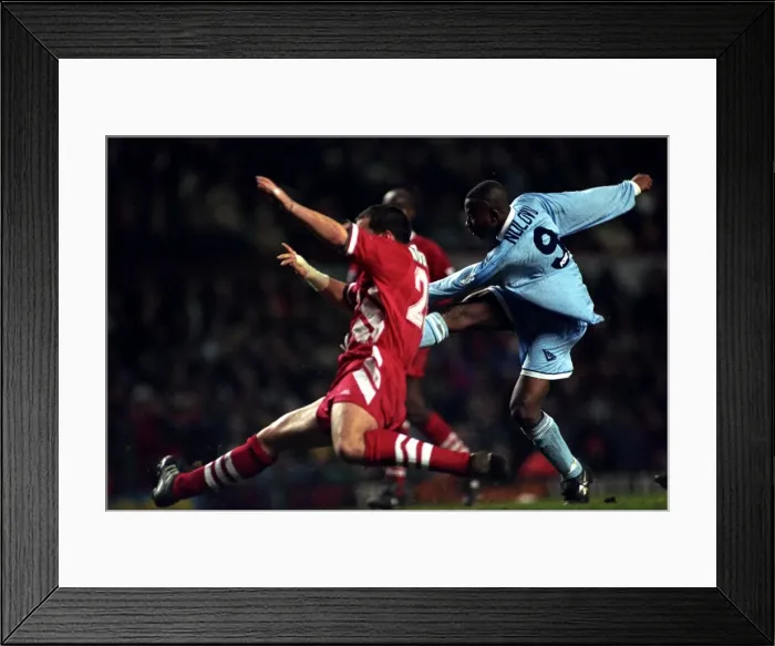 Framed Print : FA Carling Premiership - Liverpool v Coventry City - Anfield Framed Print : FA Carling Premiership - Liverpool v Coventry City - Anfield