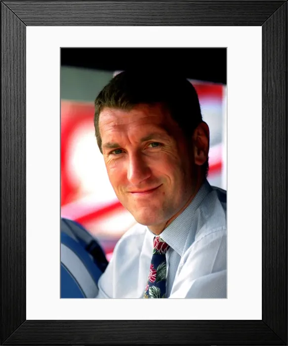 Framed Print : 1990s: Terry Butcher Leads Coventry City in Friendly Against Aldershot Framed Print : 1990s: Terry Butcher Leads Coventry City in Friendly Against Aldershot