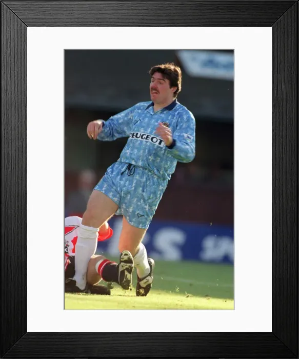 Framed Print : Mick Quinn: Coventry City's 1990s Football Star Framed Print : Mick Quinn: Coventry City's 1990s Football Star