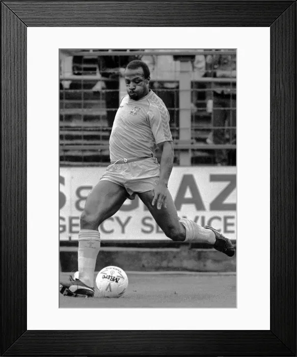 Framed Print : Cyrille Regis Framed Print : Cyrille Regis