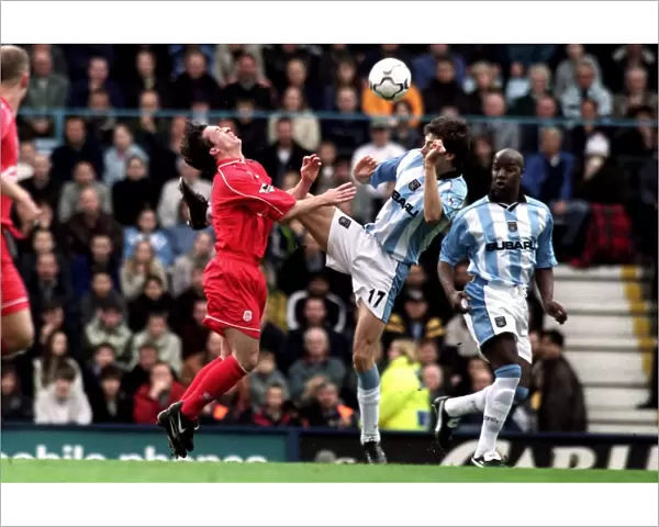 Coventry City vs Liverpool: Gary Breen Stuns Robbie Fowler with a Powerful Headbutt (28-04-2001)