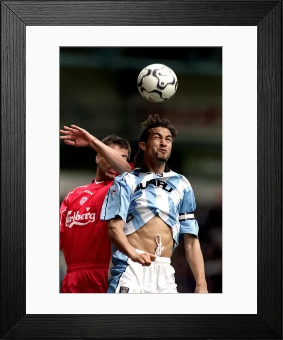 Framed Print : FA Carling Premiership - Coventry City v Liverpool Framed Print : FA Carling Premiership - Coventry City v Liverpool