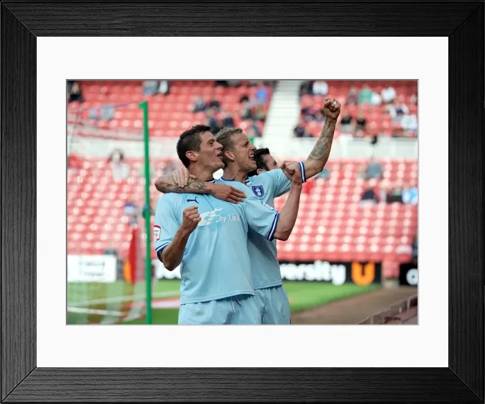 Framed Print : Lucas Jutkiewicz's Debut Goal: Coventry City at Middlesbrough, Championship 2011 Framed Print : Lucas Jutkiewicz's Debut Goal: Coventry City at Middlesbrough, Championship 2011