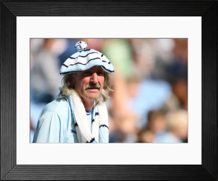 Framed Print : Coventry City vs. Watford: Intense Moment at Ricoh Arena - A Fan's Passion (Npower Football League Championship) Framed Print : Coventry City vs. Watford: Intense Moment at Ricoh Arena - A Fan's Passion (Npower Football League Championship)
