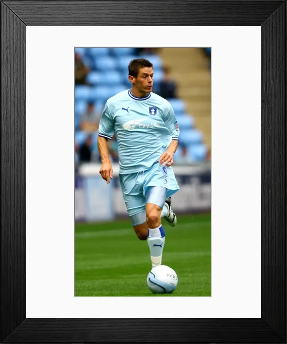 Framed Print : Lukas Jutkiewicz of Coventry City in Action Against Watford in the Npower Championship at Ricoh Arena (20-08-2011) Framed Print : Lukas Jutkiewicz of Coventry City in Action Against Watford in the Npower Championship at Ricoh Arena (20-08-2011)