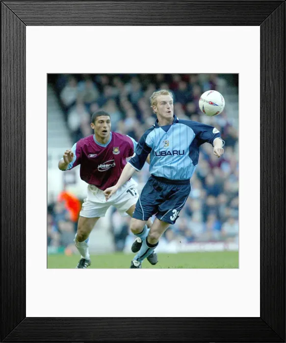 Framed Print : Nationwide Division One - West Ham v Coventry - Upton Park Framed Print : Nationwide Division One - West Ham v Coventry - Upton Park
