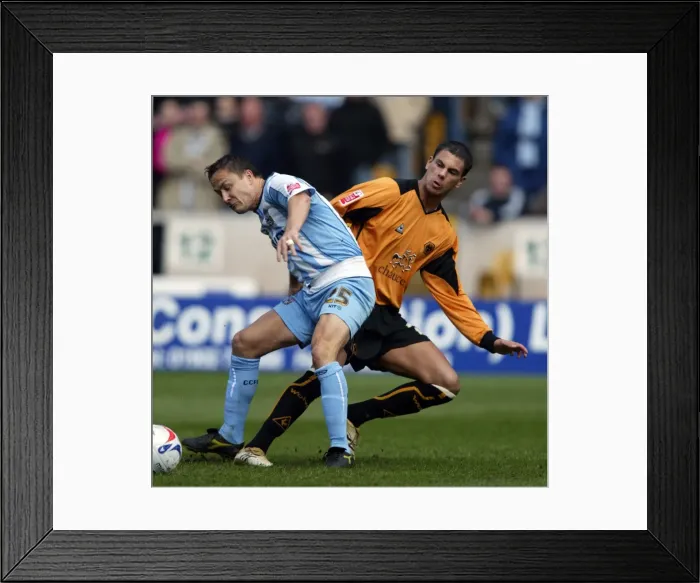 Framed Print : Coca-Cola Football League Championship - Wolverhampton Wanderers v Coventry City - Molineux Stadium