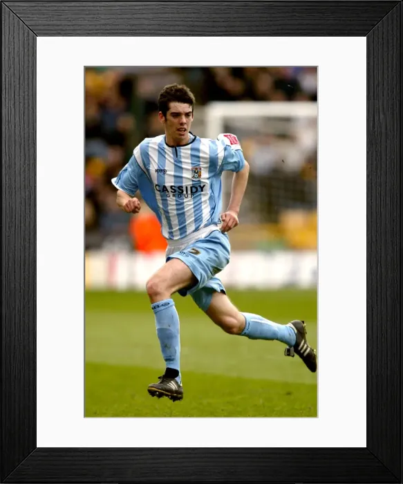 Framed Print : Richard Duffy Faces Off Against Wolverhampton Wanderers at Molineux Stadium (Coventry City vs. Wolverhampton Wanderers, Championship - 08-04-2006) Framed Print : Richard Duffy Faces Off Against Wolverhampton Wanderers at Molineux Stadium (Coventry City vs. Wolverhampton Wanderers, Championship - 08-04-2006)