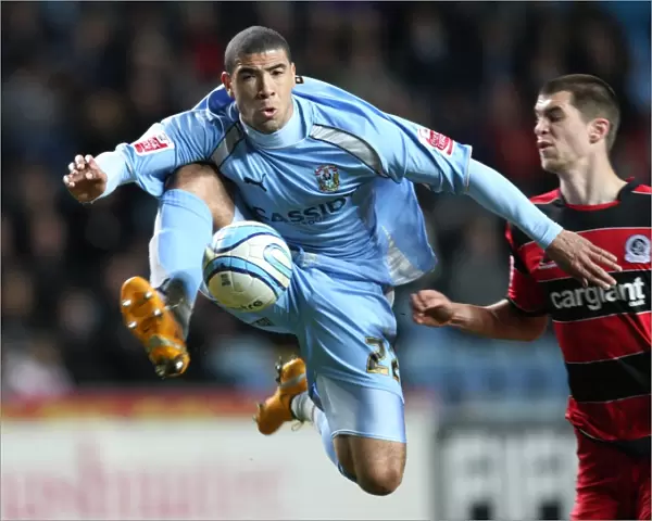 Competing for the Championship: Coventry City vs. Queens Park Rangers - Leon Best vs. Matthew Connolly at Ricoh Arena (05-03-2008)
