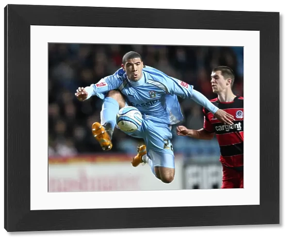 Competing for the Championship: Coventry City vs. Queens Park Rangers - Leon Best vs. Matthew Connolly at Ricoh Arena (05-03-2008)