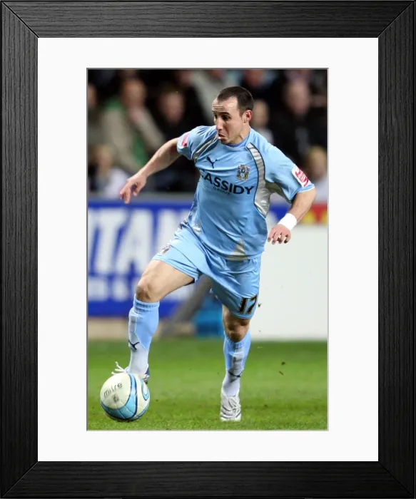 Framed Print : Michael Mifsud's Strike: Coventry City vs. Queens Park Rangers in Championship Action at Ricoh Arena (05-03-2008) Framed Print : Michael Mifsud's Strike: Coventry City vs. Queens Park Rangers in Championship Action at Ricoh Arena (05-03-2008)