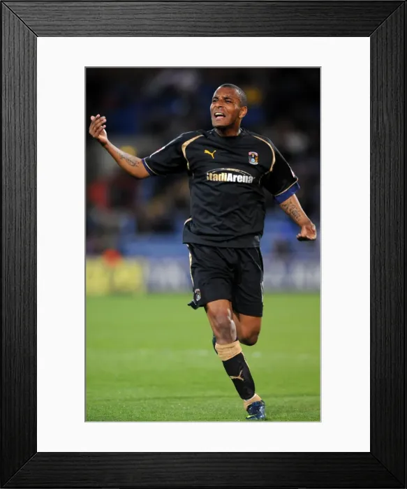 Framed Print : Clinton Morrison Leads Coventry City Against Crystal Palace in Championship Showdown at Selhurst Park (07-04-2009) Framed Print : Clinton Morrison Leads Coventry City Against Crystal Palace in Championship Showdown at Selhurst Park (07-04-2009)