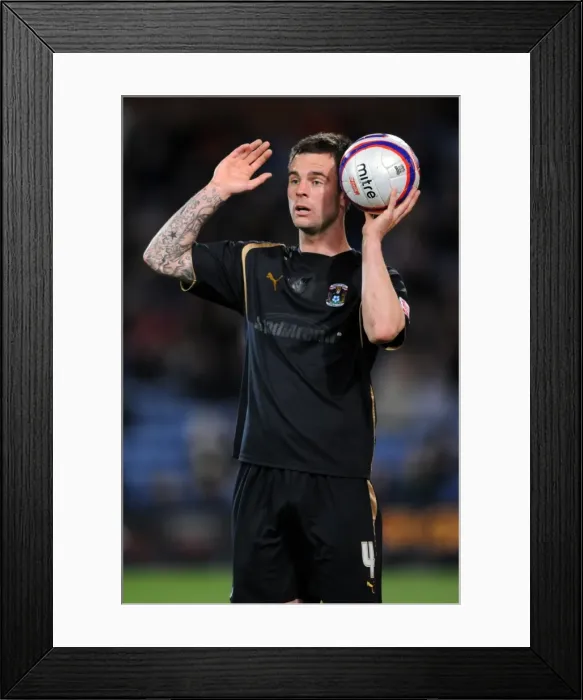 Framed Print : Daniel Fox of Coventry City Facing Off Against Crystal Palace in the Coca-Cola Championship (07-04-2009) Framed Print : Daniel Fox of Coventry City Facing Off Against Crystal Palace in the Coca-Cola Championship (07-04-2009)