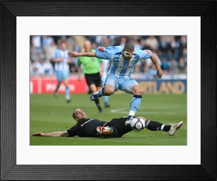 Framed Print : Battle for the Ball: Coventry City vs. Chelsea in the FA Cup Sixth Round Framed Print : Battle for the Ball: Coventry City vs. Chelsea in the FA Cup Sixth Round