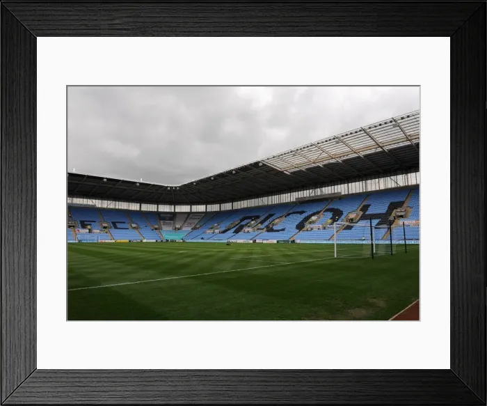 Framed Print : Championship Showdown: Coventry City vs. Watford at Ricoh Arena Framed Print : Championship Showdown: Coventry City vs. Watford at Ricoh Arena