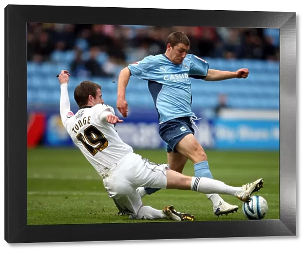 Coventry City vs Derby County: Championship Showdown at Ricoh Arena - Gary Deegan vs Michael Tonge (2010)