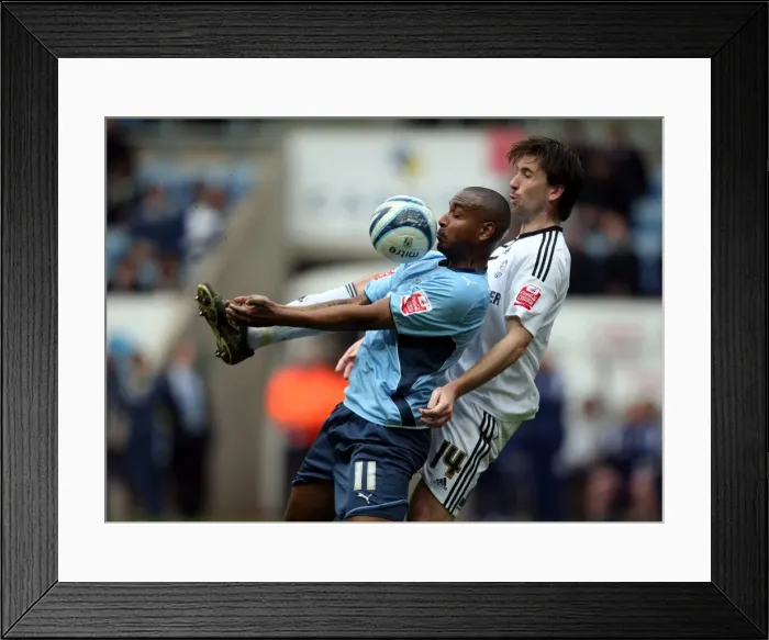 Framed Print : Coca-Cola Football League Championship - Coventry City v Derby County - Ricoh Arena Framed Print : Coca-Cola Football League Championship - Coventry City v Derby County - Ricoh Arena