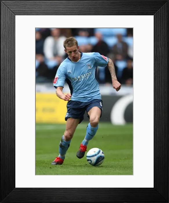 Framed Print : Coventry City's Carl Baker: Epic Performance in Championship Showdown vs Derby County (03-04-2010) - Ricoh Arena Framed Print : Coventry City's Carl Baker: Epic Performance in Championship Showdown vs Derby County (03-04-2010) - Ricoh Arena