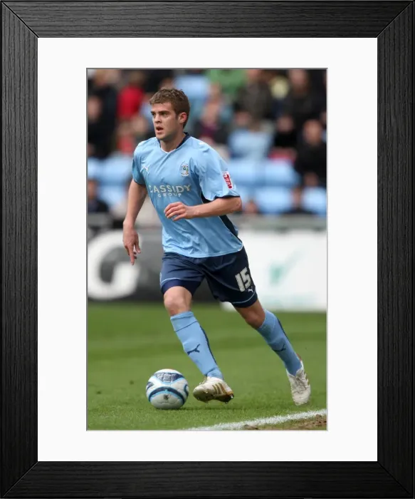 Framed Print : Coventry City vs Derby County: Martin Cranie's Championship Showdown at Ricoh Arena (03-04-2010) Framed Print : Coventry City vs Derby County: Martin Cranie's Championship Showdown at Ricoh Arena (03-04-2010)