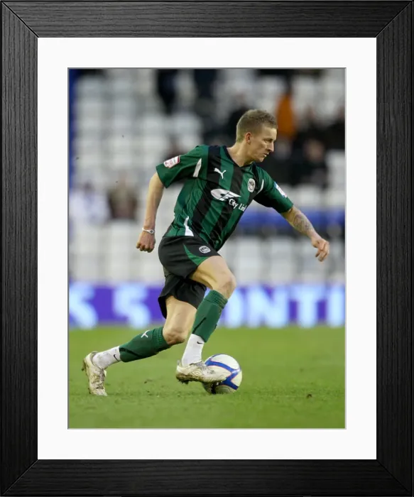 Framed Print : Carl Baker in Action: Coventry City vs. Birmingham City, FA Cup Fourth Round, St. Andrew's (29-01-2011) Framed Print : Carl Baker in Action: Coventry City vs. Birmingham City, FA Cup Fourth Round, St. Andrew's (29-01-2011)