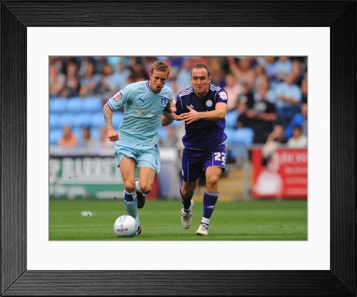 Framed Print : npower Football League Championship - Coventry City v Derby County - Ricoh Arena Framed Print : npower Football League Championship - Coventry City v Derby County - Ricoh Arena