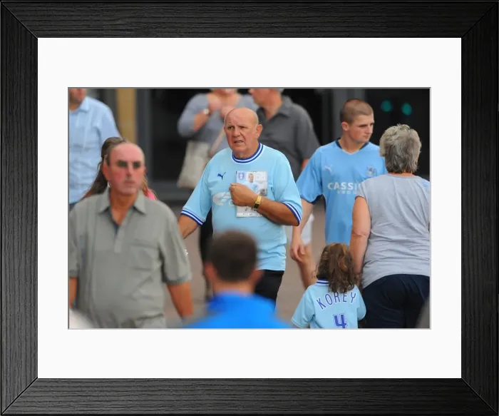 Framed Print : Coventry City vs Derby County: A Sea of Supporters at Ricoh Arena Framed Print : Coventry City vs Derby County: A Sea of Supporters at Ricoh Arena