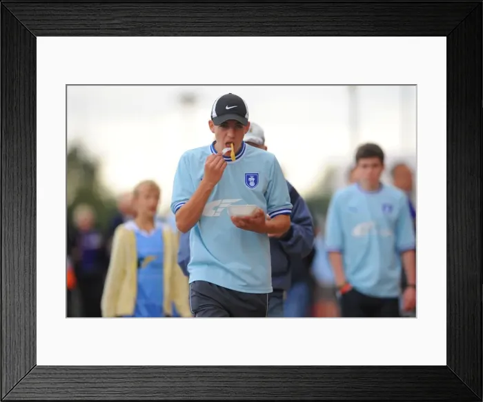 Framed Print : Sea of Supporters: Coventry City vs Derby County Championship Match at Ricoh Arena Framed Print : Sea of Supporters: Coventry City vs Derby County Championship Match at Ricoh Arena