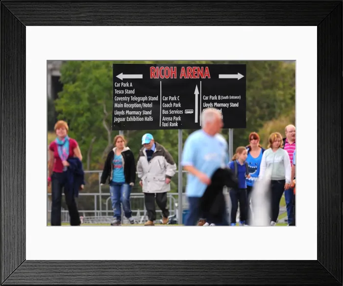 Framed Print : Coventry City vs Derby County: Championship Showdown - Ricoh Arena (September 10, 2011) Framed Print : Coventry City vs Derby County: Championship Showdown - Ricoh Arena (September 10, 2011)