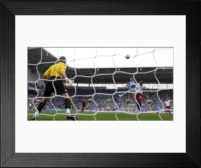 Framed Print : Freddy Eastwood Scores the Second Goal: Coventry City vs. Portsmouth in Npower Football League Championship (07-08-2010) Framed Print : Freddy Eastwood Scores the Second Goal: Coventry City vs. Portsmouth in Npower Football League Championship (07-08-2010)
