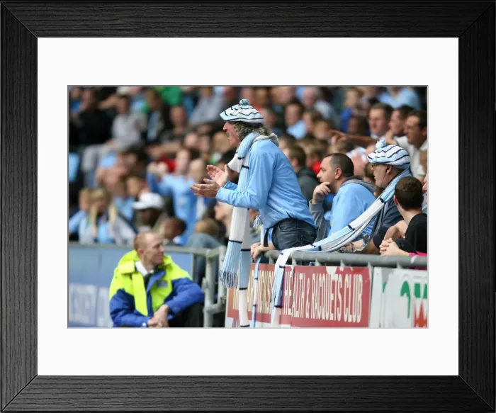 Framed Print : Electric Atmosphere: Coventry City vs. Leicester City at Ricoh Arena (Npower Football League Championship, 2010) Framed Print : Electric Atmosphere: Coventry City vs. Leicester City at Ricoh Arena (Npower Football League Championship, 2010)