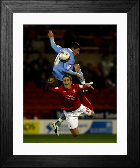 Framed Print : npower Football League Championship - Nottingham Forest v Coventry City - City Ground Framed Print : npower Football League Championship - Nottingham Forest v Coventry City - City Ground